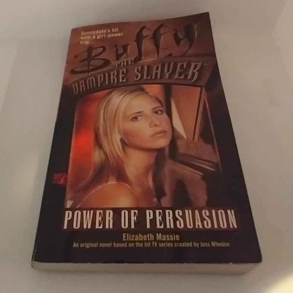 3/$24 Buffy the Vampire Slayer Power of Persuasion Paperback Book